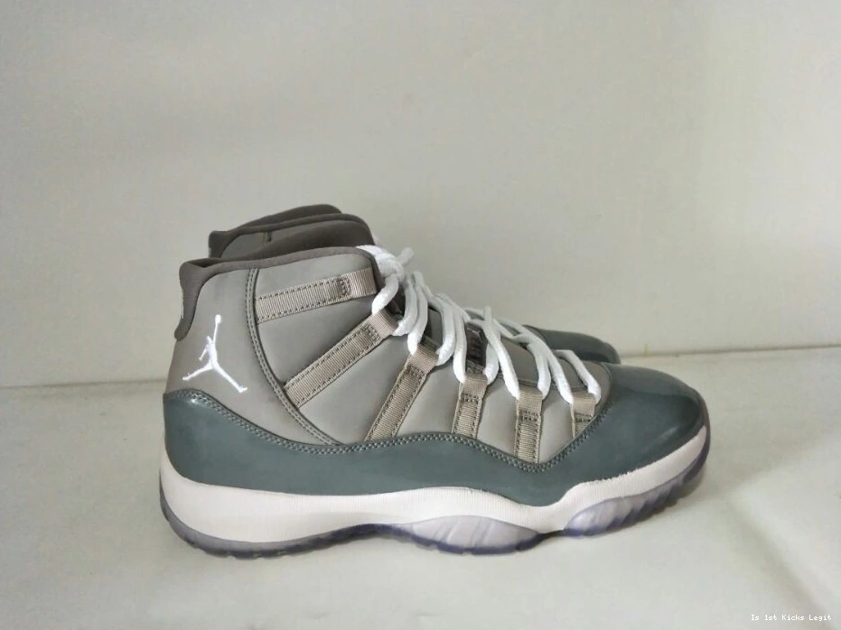 Ad Retro 11 Jordan  Cool 378037-001 Grey 0211